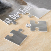 Personalisiertes goldener Retriever-HundeFoto und Puzzle (Seite)