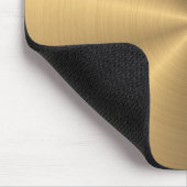Personalisiertes Goldmetallische Mousepad (Ecke)
