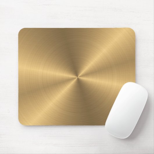 Personalisiertes Goldmetallische Mousepad (Mit Mouse)
