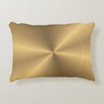 Personalisiertes Goldmetallische Zierkissen<br><div class="desc">Fühlen Sie sich frei,  den Entwurf entsprechend Ihren eigenen Präferenzen zu ändern. Sie können den Entwurfsstandort,  die Orientierung,  die Hintergrundfarben und die Größe ändern. Auch Sie addieren möglicherweise Ihren eigenen Text oder Slogan-Set sein Schriftart,  Standort und Größe,  alle,  um das entscheidende persönliche Geschenk für Sie und Ihre geliebten herzustellen.</div>