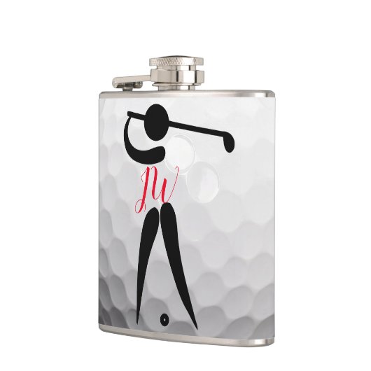 Personalisiertes Golf-angesagte Flasche Flachmann (Links)