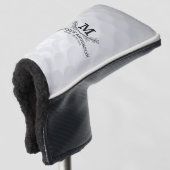 Personalisiertes Golf Ball Muster Name Monogramm A Headcover (3/4 Vorderseite)