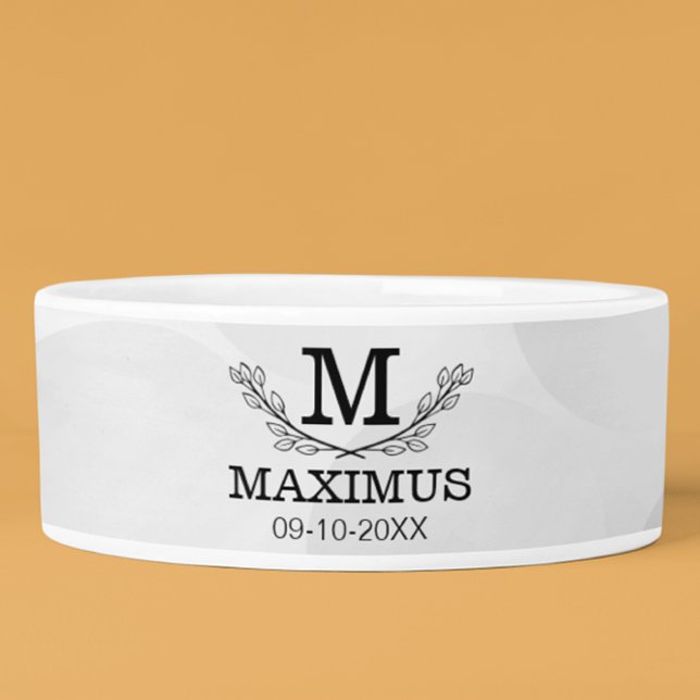 Personalisiertes Golf Ball Muster Name Monogramm A Napf (Von Creator hochgeladen)