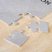 Personalisiertes Golf Ball Muster Name Monogramm A Puzzle (Seite)