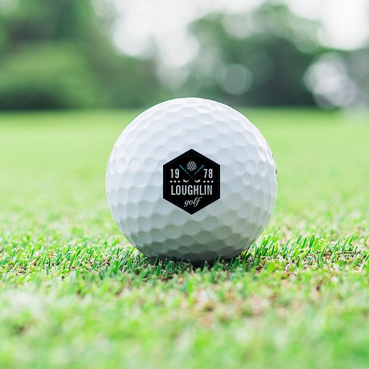 Personalisiertes Golf Club-Logo Golfball