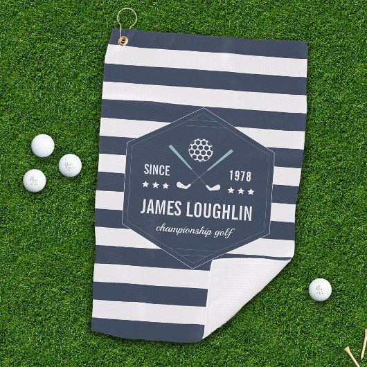 Personalisiertes Golf Club-Logo Golfhandtuch
