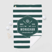 Personalisiertes Golf Club-Logo Golfhandtuch (Insitu)