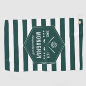 Personalisiertes Golf Club-Logo Golfhandtuch (Horizontal)