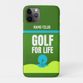 Personalisiertes "Golf für das Leben" iPhone Case