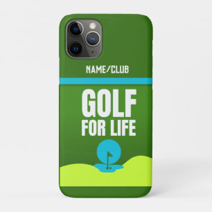 Personalisiertes "Golf für das Leben" iPhone Case