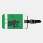 Personalisiertes Golf Gepäckanhänger (Vorderseite horizontal)