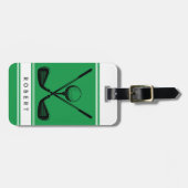 Personalisiertes Golf Gepäckanhänger (Vorderseite horizontal)