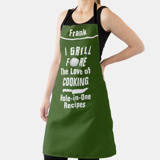 Personalisiertes Golf Hole-in-One Schürze: Funny G Schürze (InSitu)