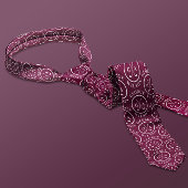 Personalisiertes Golf Monogram Name Burgundy Golf Krawatte