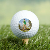 Personalisiertes Golf Player-Foto Golfball (Insitu T-Shirt)