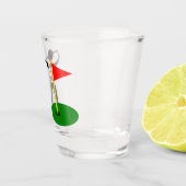 Personalisiertes Golf-Whisky-Schuss-Glas Schnapsglas (Rechts)