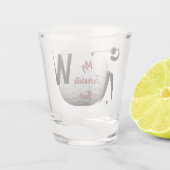 Personalisiertes Golf-Zitat-Schuss-Glas Schnapsglas (Rückseite)