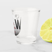 Personalisiertes Golf-Zitat-Schuss-Glas Schnapsglas (Rechts)