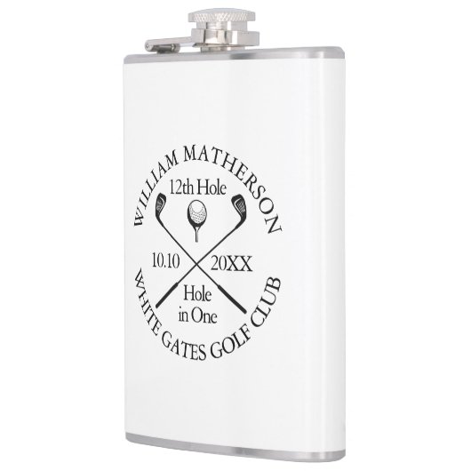 Personalisiertes Golfcenter in einem modernen klas Flachmann (Links)