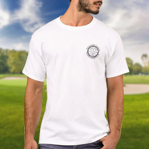 Personalisiertes Golfer Hole-in-One klassisches Go T-Shirt