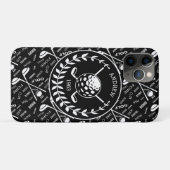 Personalisiertes Golfer-Logo Case-Mate iPhone Hülle (Rückseite (Horizontal))