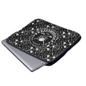 Personalisiertes Golfer-Logo Laptopschutzhülle (Vorne Knopf)