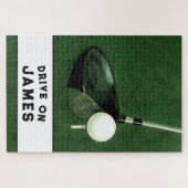 Personalisiertes Golfgeschenk Jigsaw Puzzle (Horizontal)