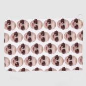 Personalisiertes Golfgeschenk Lover Geschenk für V Golfhandtuch (Horizontal)