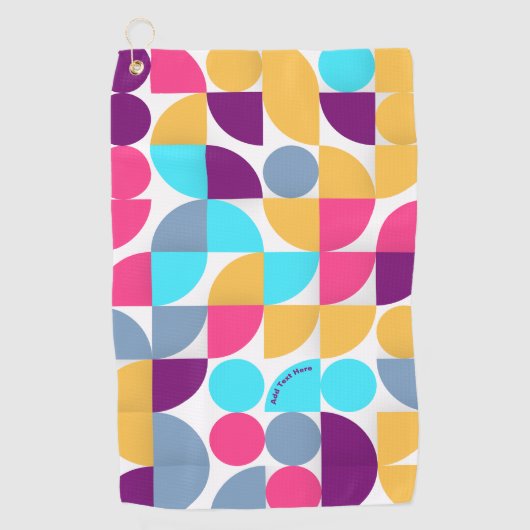 Personalisiertes Golfhandtuch (Vorderseite)