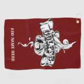 Personalisiertes Golfhandtuch (Horizontal)