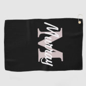Personalisiertes Golfhandtuch (Horizontal)