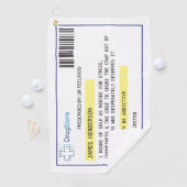 Personalisiertes Golfhandtuch (Insitu)