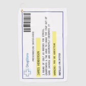 Personalisiertes Golfhandtuch (Vorderseite)