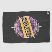 Personalisiertes Golfhandtuch (Horizontal)