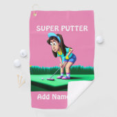 Personalisiertes Golfhandtuch (Insitu)