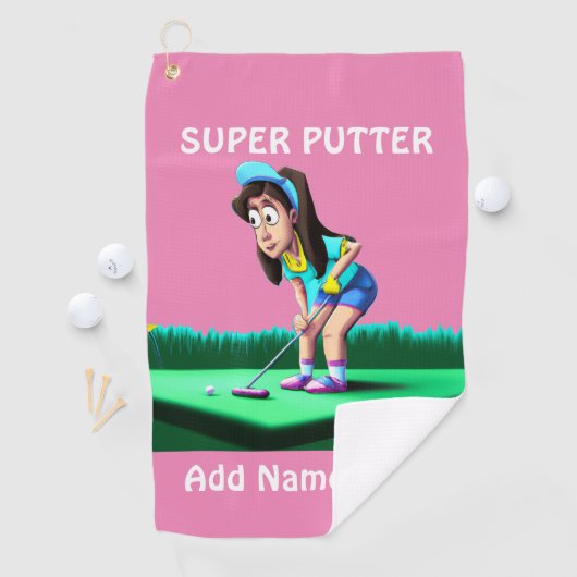 Personalisiertes Golfhandtuch (Insitu)