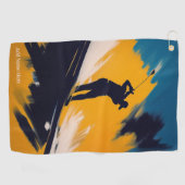 Personalisiertes Golfhandtuch (Horizontal)