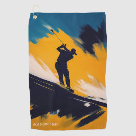 Personalisiertes Golfhandtuch