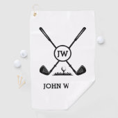 Personalisiertes Golfhandtuch (Insitu)