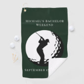 Personalisiertes Golfhandtuch | Bachelor Golf Week (Insitu)