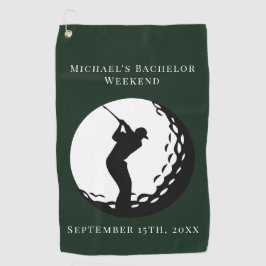 Personalisiertes Golfhandtuch | Bachelor Golf Week