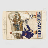 Personalisiertes Golfhandtuch der 30er Jahre (Horizontal)