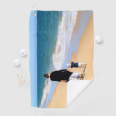 Personalisiertes Golfhandtuch mit Ihrem Foto (Insitu)