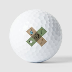 Personalisiertes Golflogo Golfball
