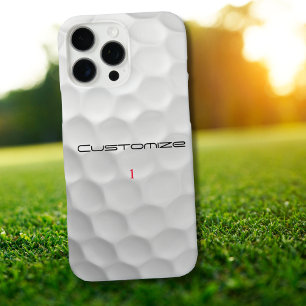 Personalisiertes Golfschenk mit individuellem Name iPhone 16 Pro Max Hülle