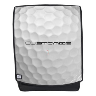 Personalisiertes Golfschenk mit individuellem Name Rucksack