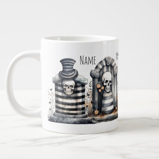 Personalisiertes gotisches Paar Tasse (Links)