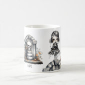 Personalisiertes gotisches Paar Tasse (Mittel)