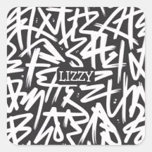 Personalisiertes Graffiti-Namen-Muster — Benutzerd