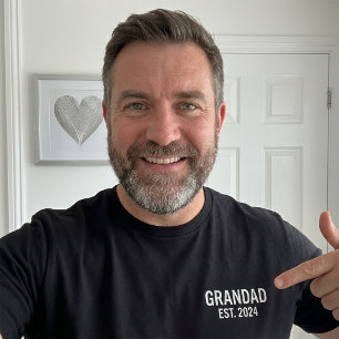 Personalisiertes Grandad Est Geschenk für jedes Ja T-Shirt